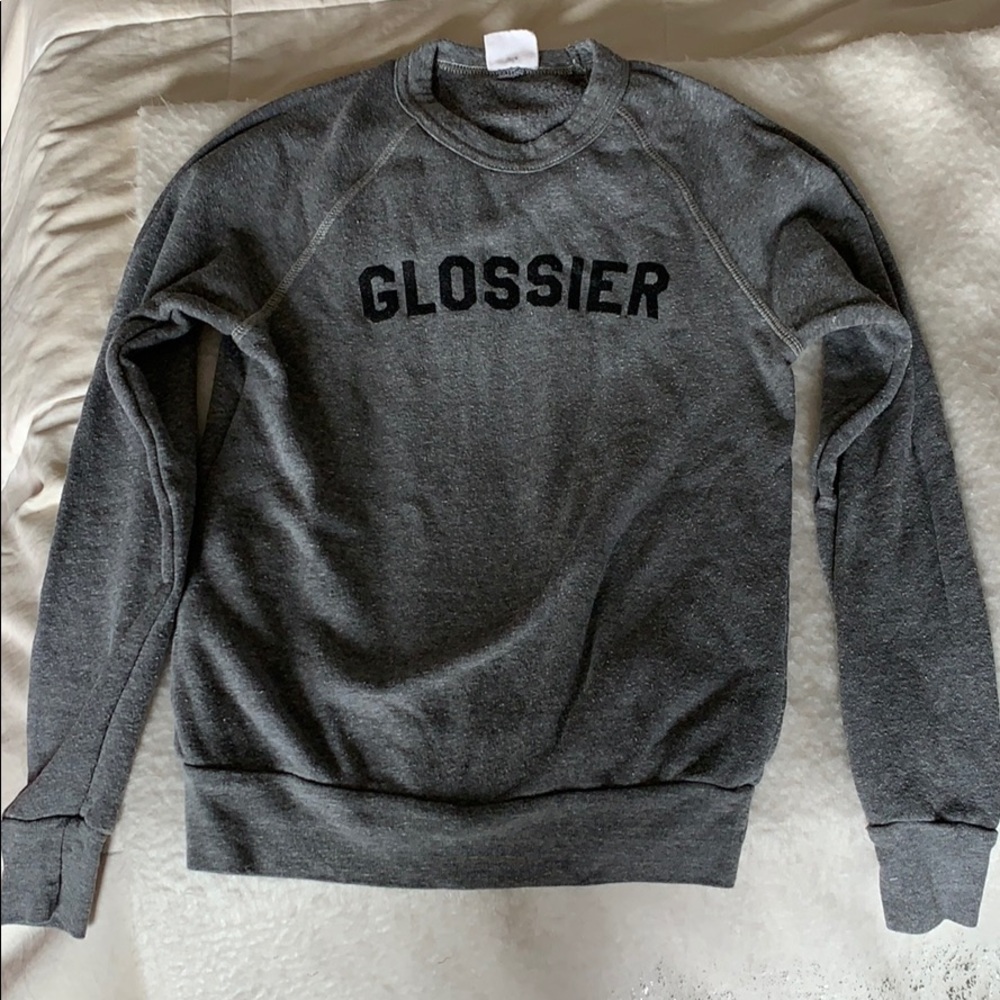 Glossier sweatshirt